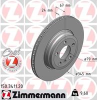 Remschijf Coat Z 150341120