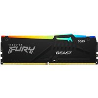 Kingston Technology FURY Beast RGB geheugenmodule 8 GB 1 x 8 GB DDR5 5600 MHz - thumbnail