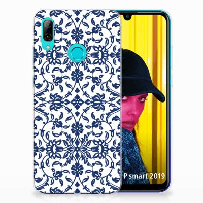Huawei P Smart 2019 | TPU Case | Flower Blue