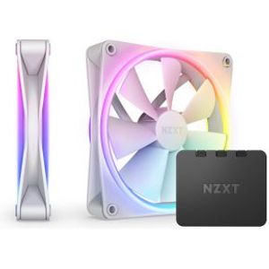 NZXT F140 RGB DUO - 140mm RGB Fan - Twin - White