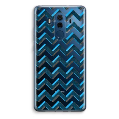 Onderbroken lijn: Huawei Mate 10 Pro Transparant Hoesje