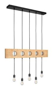 LABEL51 Hanglamp 'Timber', Mangohout, 145cm