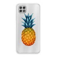 Grote ananas: Samsung Galaxy A22 4G Transparant Hoesje