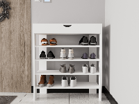 Schoenenkast ROYELLE 1 deur wit Schoenenkast ROYELLE 1 deur wit