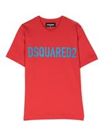 DSQUARED2 KIDS t-shirt à logo imprimé - Rouge