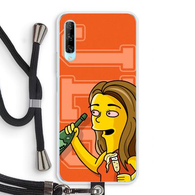 Jamie Lee Simpson: Huawei P Smart Pro Transparant Hoesje met koord