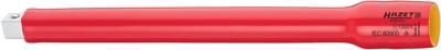 HAZET Verlengstuk · geïsoleerd 918KV-10 · 1/2 inch (12,5 mm) vierkant hol · 1/2 inch (12,5 mm) vierkant massief · Lengte: 264 mm