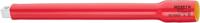 HAZET Verlengstuk · geïsoleerd 918KV-10 · 1/2 inch (12,5 mm) vierkant hol · 1/2 inch (12,5 mm) vierkant massief · Lengte: 264 mm HAZET Verlengstuk · geïsoleerd 918KV-10 · 1/2 inch (12,5 mm) vierkant hol · 1/2 inch (12,5 mm) vierkant massief · Lengte: 264 mm