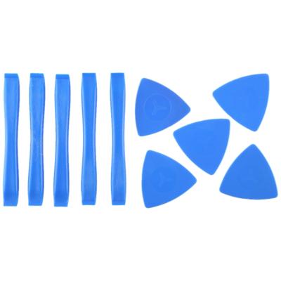 5 stuks kunststof demonteren Spudgers + 5 stuks kunststof driehoek nieuwsgierige Tool