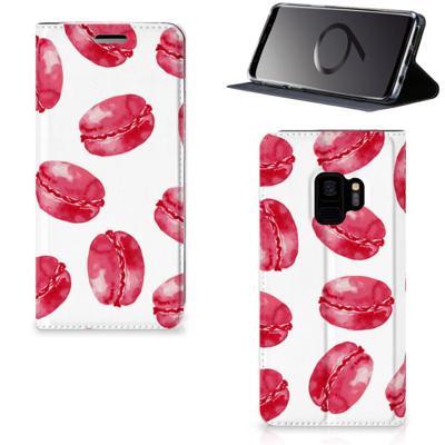 Samsung Galaxy S9 | Flip Style Cover | Pink Macarons