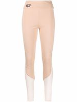 Philipp Plein legging à détails de clous - Tons neutres
