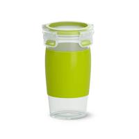 EMSA CLIP & GO Lunchtrommel 0,45 l Kunststof Groen, Transparant 1 stuk(s)