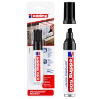 Edding stift 500 zwart 2-7mm blokpunt