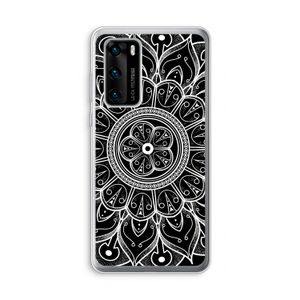 Roses Are Red: Huawei P40 Transparant Hoesje