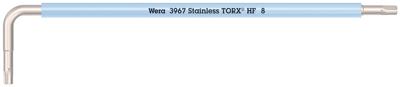 Wera 3967 SXL HF TORX® Stiftsleutel Multicolour met vasthoudfunctie, lang, RVS, TX 8 x 90 mm - 05022680001