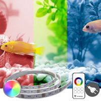 10 t/m 50 cm - RGB complete set aquarium led strip - thumbnail