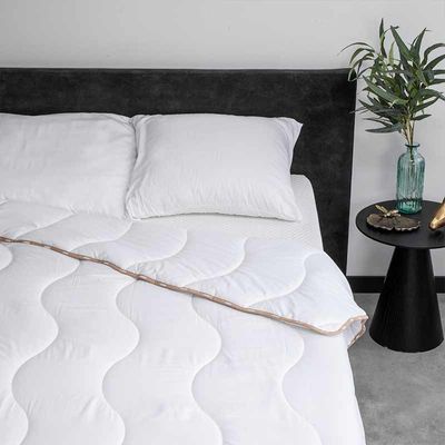 Dekbed verkoelend Bamboe - 140x200 cm (Eenpersoons) - Fresh and Co - 300 gram - Dekbed-Discounter.nl