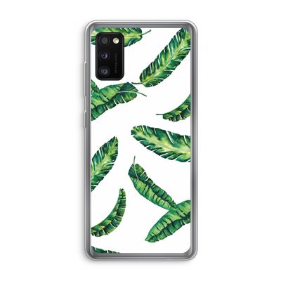 Lange bladeren: Samsung Galaxy A41 Transparant Hoesje
