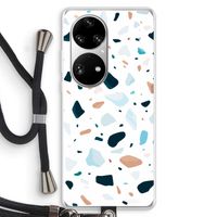 Terrazzo N°13: Huawei P50 Pro Transparant Hoesje met koord