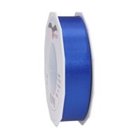 Cadeaulint Satijn - 2.5 cm x 25 meter - blauw - cadeaus inpakken - sierlint