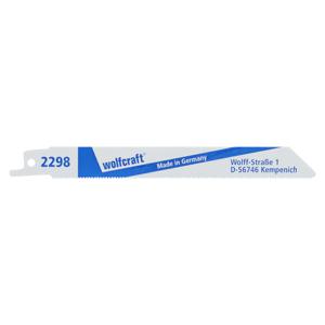 Wolfcraft 2298000 2 reciprozaagbladen Zaagbladlengte 152 mm 2 stuk(s)