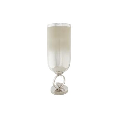 Vaas DKD Home Decor Champagne Kristal Aluminium (15 x 15 x 44 cm)