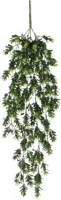 Mica Decorations kunst hangplant schefflera 75cm groen