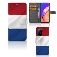 OPPO Reno5 Z | A94 5G Bookstyle Case Nederlandse Vlag - thumbnail