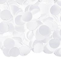 Carnaval strooi confetti wit - papier - 500 gram - feest decoratie confetti