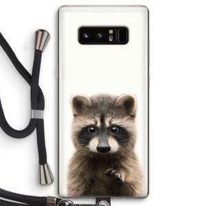 Rocco: Samsung Galaxy Note 8 Transparant Hoesje met koord