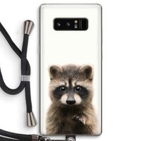 Rocco: Samsung Galaxy Note 8 Transparant Hoesje met koord