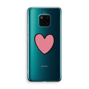 Hartje: Huawei Mate 20 Pro Transparant Hoesje