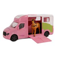 Kids Globe die-cast paardentruck licht en geluid 1:32