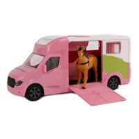 Kids Globe Globe Die-cast Paardentruck Licht en Geluid 1:32 - thumbnail