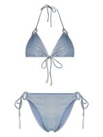 ZIMMERMANN August lurex bikini - Bleu - thumbnail