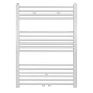 Belrad Handdoekradiator - middenaansluiting - 1000X600mm - 496Watt - Wit BW1000600