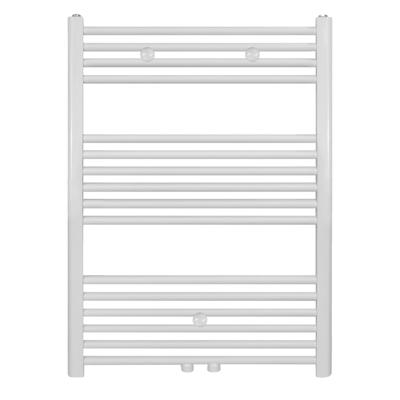 Belrad Handdoekradiator - middenaansluiting - 1000X600mm - 496Watt - Wit BW1000600