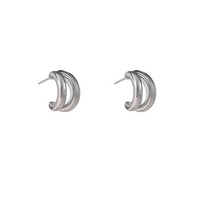 Day&Eve Oorringen Double Rings | Zilver