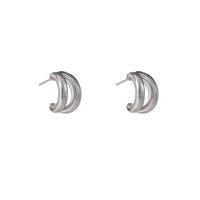 Day&Eve Oorringen Double Rings | Zilver