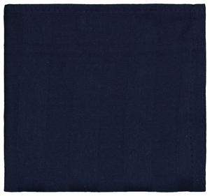 HEMA Theedoek 65x65 Katoen Donkerblauw (donkerblauw)