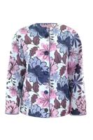 Studio Anneloes Esra Jaquard Flower Jacket 09771 Jackets 1163 Off White/denim