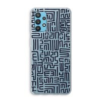 Moroccan Print: Samsung Galaxy A32 4G Transparant Hoesje