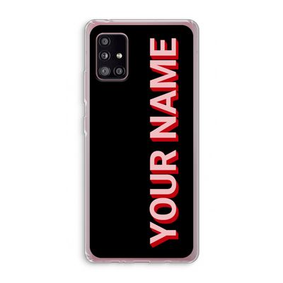 Namecase: Samsung Galaxy A51 5G Transparant Hoesje