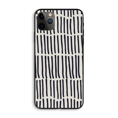 Moroccan stripes: iPhone 11 Pro Max Biologisch afbreekbaar hoesje