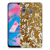 Siliconen Hoesje Samsung Galaxy M30 Barok Goud