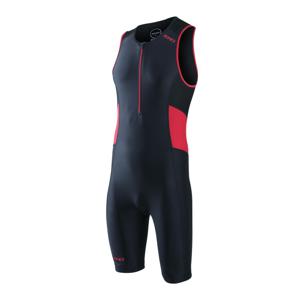 Zone3 Activate trisuit mouwloos zwart/rood heren S