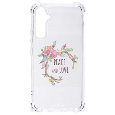 Samsung Galaxy A34 Stevig | Bumper Hoesje | Boho Text Samsung Galaxy A34 Stevig | Bumper Hoesje | Boho Text