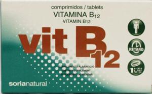 Soria Vitamine B12 retard 2.5 mcg (48 tab)