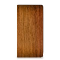Samsung Galaxy S23 Book Wallet Case Donker Hout