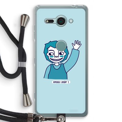 Zwaai: Sony Xperia XZ2 Compact Transparant Hoesje met koord